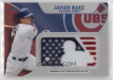 2017 Topps - MLB Independence Day Silhouetted Batter Logo Patch #IDML-JB - Javier Baez