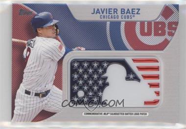 2017 Topps - MLB Independence Day Silhouetted Batter Logo Patch #IDML-JB - Javier Baez