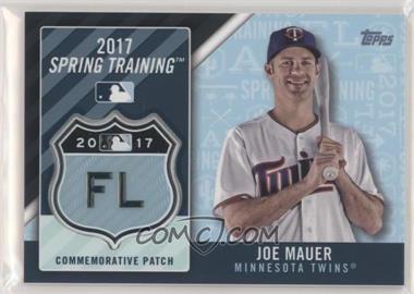 2017 Topps - MLB Spring Training Logo Patch #MLBST-JM - Joe Mauer