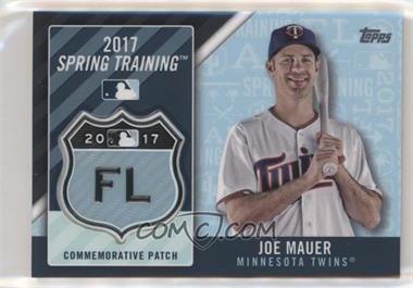 2017 Topps - MLB Spring Training Logo Patch #MLBST-JM - Joe Mauer