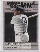 Babe Ruth #/49
