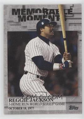 2017 Topps - Memorable Moments #MM-41 - Reggie Jackson