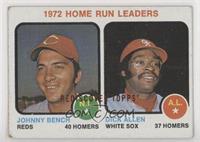 League Leaders - Johnny Bench, Dick Allen [Good to VG‑EX]