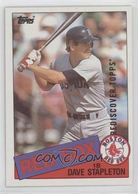 2017 Topps - Rediscover Topps Buybacks - Bronze #1985-322 - Dave Stapleton