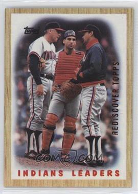 2017 Topps - Rediscover Topps Buybacks - Red #1987-11 - Team Leaders - Cleveland Indians Team