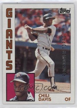 2017 Topps - Rediscover Topps Buybacks - Silver #1984-494 - Chili Davis