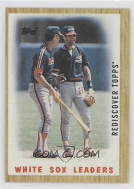 2017 Topps - Rediscover Topps Buybacks - Silver #1987-356 - Team Leaders - Chicago White Sox Team