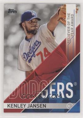 2017 Topps - Retail MLB Awards #RLY-2 - Kenley Jansen