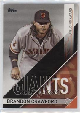 2017 Topps - Target Golden Glove Awards #GG-12 - Brandon Crawford