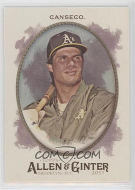 2017 Topps Allen & Ginter's - [Base] - Hot Box Foil #171 - Jose Canseco