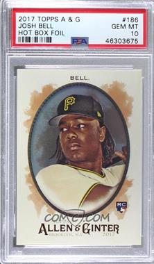 2017 Topps Allen & Ginter's - [Base] - Hot Box Foil #186 - Josh Bell [PSA 10 GEM MT]