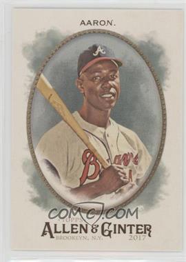 2017 Topps Allen & Ginter's - [Base] - Hot Box Foil #231 - Hank Aaron