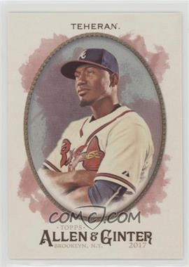 2017 Topps Allen & Ginter's - [Base] - Hot Box Foil #71 - Julio Teheran