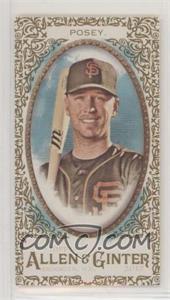 2017 Topps Allen & Ginter's - [Base] - Mini A&G Gold Border #51 - Buster Posey