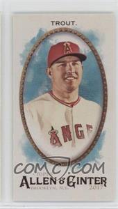 2017 Topps Allen & Ginter's - [Base] - Mini #10 - Mike Trout