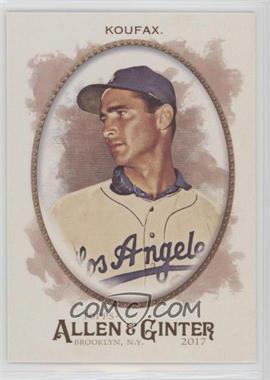 2017 Topps Allen & Ginter's - [Base] #150 - Sandy Koufax