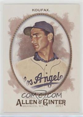 2017 Topps Allen & Ginter's - [Base] #150 - Sandy Koufax