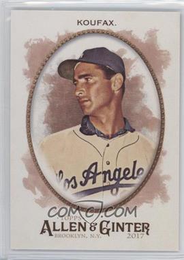 2017 Topps Allen & Ginter's - [Base] #150 - Sandy Koufax