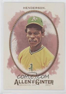 2017 Topps Allen & Ginter's - [Base] #54 - Rickey Henderson