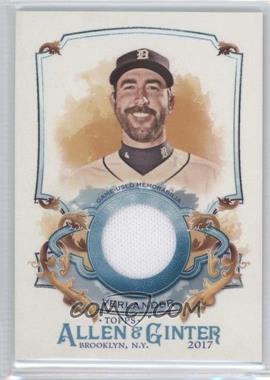 2017 Topps Allen & Ginter's - Relics A #FSRA-JV - Justin Verlander