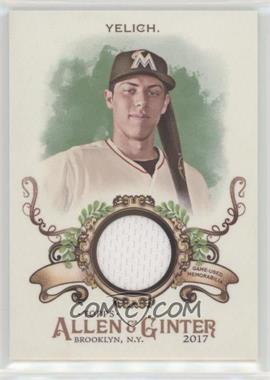 2017 Topps Allen & Ginter's - Relics B #FSRB-CY - Christian Yelich