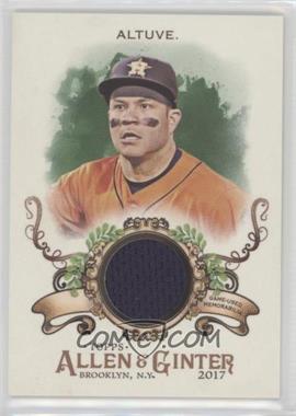 2017 Topps Allen & Ginter's - Relics B #FSRB-JAL - Jose Altuve