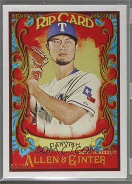 2017 Topps Allen & Ginter's - Rip Cards #RIP-59 - Yu Darvish /60