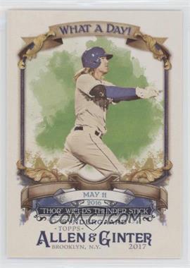 2017 Topps Allen & Ginter's - What a Day #WAD-57 - Noah Syndergaard