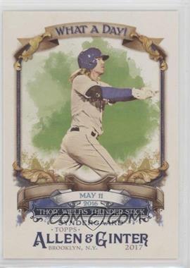 2017 Topps Allen & Ginter's - What a Day #WAD-57 - Noah Syndergaard