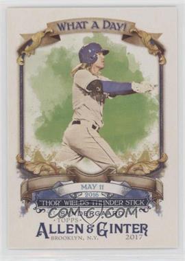 2017 Topps Allen & Ginter's - What a Day #WAD-57 - Noah Syndergaard