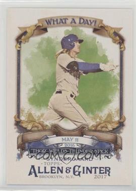 2017 Topps Allen & Ginter's - What a Day #WAD-57 - Noah Syndergaard