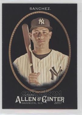 2017 Topps Allen & Ginter's X - [Base] #15 - Gary Sanchez