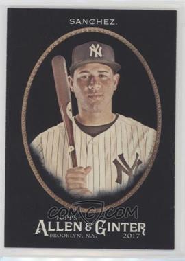 2017 Topps Allen & Ginter's X - [Base] #15 - Gary Sanchez