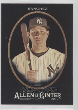 2017 Topps Allen & Ginter's X - [Base] #15 - Gary Sanchez