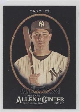 2017 Topps Allen & Ginter's X - [Base] #15 - Gary Sanchez