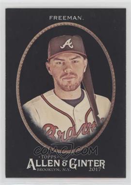 2017 Topps Allen & Ginter's X - [Base] #280 - Freddie Freeman