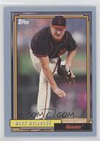 1992 - Mark Melancon #/75