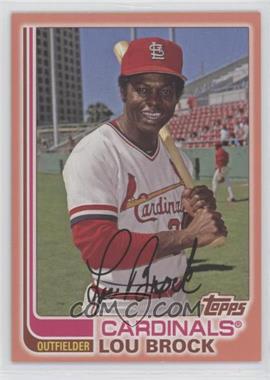2017 Topps Archives - [Base] - Peach #140 - 1982 - Lou Brock /199 [EX to NM]