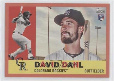 2017 Topps Archives - [Base] - Peach #25 - 1960 - David Dahl /199