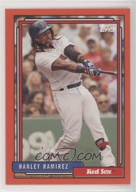 2017 Topps Archives - [Base] - Soft Red #226 - 1992 - Hanley Ramirez /25