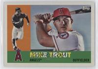 1960 - Mike Trout (Bat Behind Head)