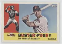 1960 Photo Variation - Buster Posey (White Jersey)