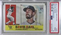 1960 - David Dahl (Portrait with Bat) [PSA 9 MINT]