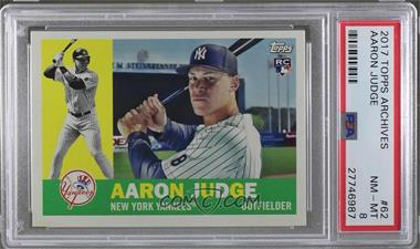 2017 Topps Archives - [Base] #62 - 1960 - Aaron Judge [PSA 8 NM‑MT]