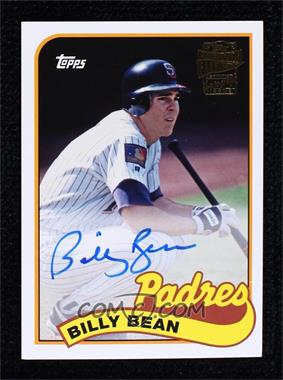 2017 Topps Archives - Fan Favorite Autographs #FFA-BB - 1989 - Billy Bean