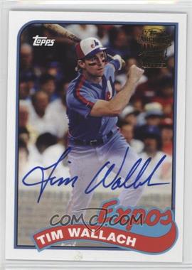 2017 Topps Archives - Fan Favorite Autographs #FFA-TWA - 1989 - Tim Wallach