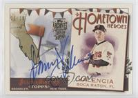 Danny Valencia (11 Ginter Hometown Heroes) #/20