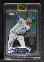 Kelvin Herrera (2012 Topps Chrome; Print Run 23) [Buyback] #/23