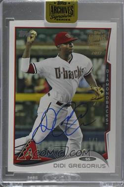 2017 Topps Archives All-Star Signature Edition Buybacks - [Base] #14T-562 - Didi Gregorius (2014 Topps) /1 [Buyback]