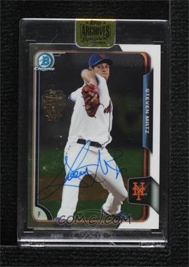 2017 Topps Archives All-Star Signature Edition Buybacks - [Base] #15BC-BCP124 - Steven Matz (2015 Bowman Chrome Prospects) /99 [Buyback]